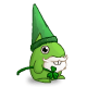 Lucky Green Meepit Gnome