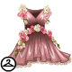 Thumbnail for Baby Vintage Mauve Valentine Gown