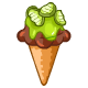 Chocolate Ice Cream with Pickle Syrup - r88
