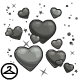 Thumbnail for Dyeworks Black: Colourful Hearts