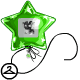 Thumbnail art for Green Acara Star Balloon With Screen