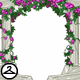 These lovely columns create a perfect frame for your Neopet!