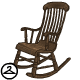 It might be quite old, but this rocking chair is still quite sturdy.