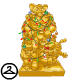 Thumbnail for Holiday Decorated Gormos Statue