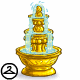 Golden Water Fountain