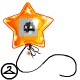 Orange JubJub Star Balloon