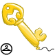 Show all of your Neofriends your love of Key Quest with this Golden Key Quest Balloon.