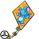 Soar high in the skies of Neopia with this Blue Acara kite!