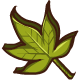 Green Leaf Magnet