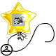 Yellow Meerca Star Balloon With Screen