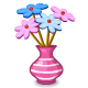 Paper Flower Vase