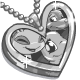 Silver Neopet Heart Charm