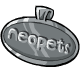 Silver Neopets Logo Charm