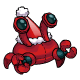 Holiday Crabby-Bot Plushie