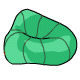 Green Bean Bag Chair - r35
