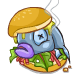 Fish and Rhubarb Burgers - r94