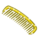 Yellow Glittery Comb