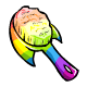 Rainbow Kacheek Hairbrush