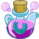 This bubbling mixture will clean even the grubbiest Neopet.