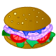 Bluehamberry Burger