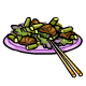Meaty Asparagus Dish