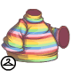 Thumbnail for Maraquan Rainbow Striped Turtleneck