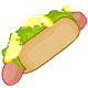 Lemon And Guacamole Hot Dog