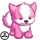 Thumbnail for Pink Doglefox Petpet Wearable