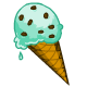 Mint and Chocolate Ice Cream