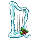 This beautiful harp is quite easy to melt.