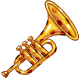 Polka Dot Trumpet