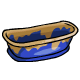 Blue Glazed Bread Basket
