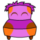 Purple Chia Chair