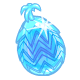 Blue Icy Crystal Negg