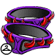 Support your favourite team with these unique Altador Cup cuffs! These particular cuffs are made just for the fans of Darigan Citadel.