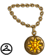 This amulet represents the santicity of the land of Altador and nearly glows with the radiance of pride. This was an NC prize for attending the Forgotten Relics of Altador during Altador Cup XIV.