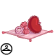 Baby Valentine Heart Rattle - r500