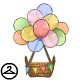 Float your worries away and enjoy this Baby Birthday Hot Air Balloon! This item is only wearable by Neopets painted Baby. If your Neopet is not painted Baby, it will not be able to wear this NC item.