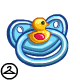 Bathe with rubber duckies. Fall asleep with rubber duckies. Now taste the rubber ducky. This item is only wearable by Neopets painted Baby. If your Neopet is not painted Baby, it will not be able to wear this NC item.