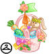 A perfect little basket full of goodies! This item is only wearable by Neopets painted Baby. If your Neopet is not painted Baby, it will not be able to wear this NC item.