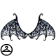 Thumbnail for Elegant Lace Bat Wings