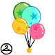 25th Anniversary Star Balloons