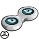 These eyes cannot be of a creature that is living...can they? This item is only wearable by Neopets painted Mutant. If your Neopet is not painted Mutant, it will not be able to wear this NC item.