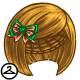 A pretty wig with a lovely holiday bow. This NC item was awarded for shaking a On the List Holiday Snowglobe!