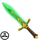 Thumbnail for Powerful Emerald Sword