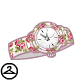 Thumbnail for Flower Print Watch