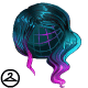 Thumbnail art for Dyeworks Blue & Purple: MiniMME18-S2a: Galactic Traveller Wig