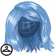 Thumbnail for Basic Long Azure Wig