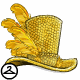 Thumbnail for Gold Sequin Top Hat