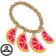 Grapefruit Necklace